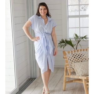 Cute tie front dress